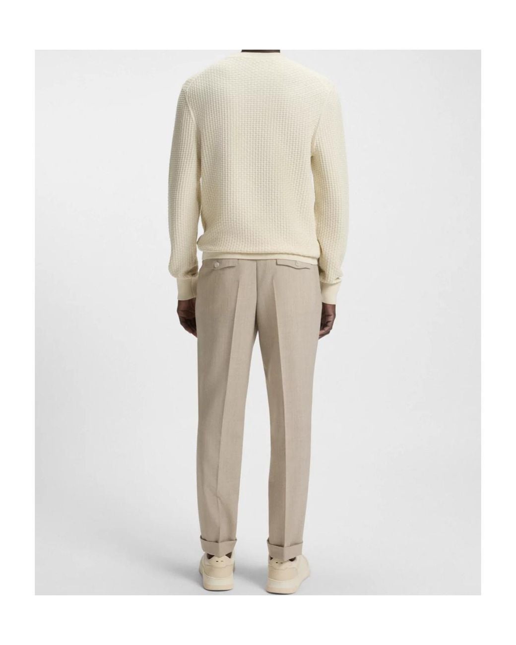 Boss Natural Cotton Sweater for men