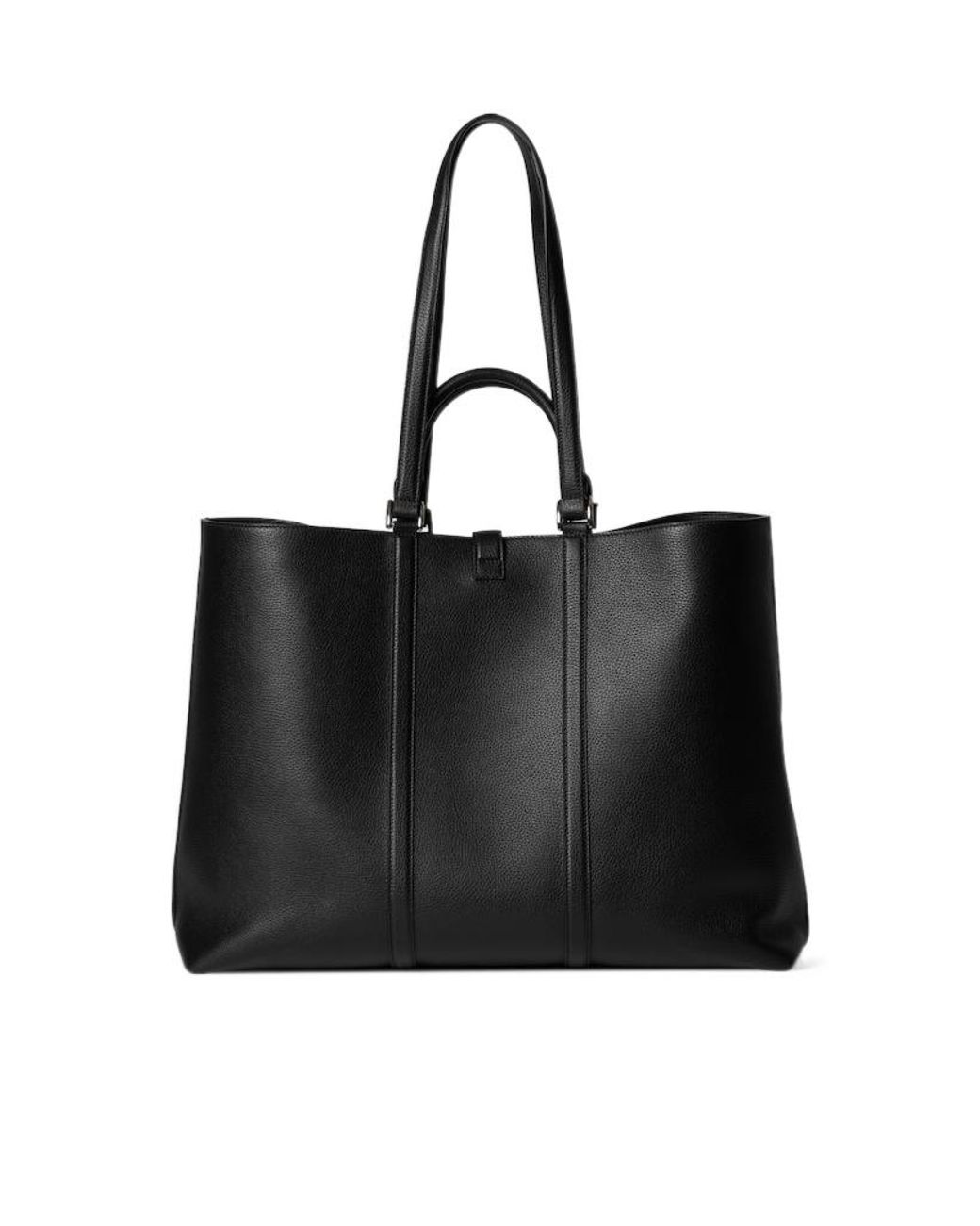 Gucci Black Large Web-Trim Top Handle Bag for men