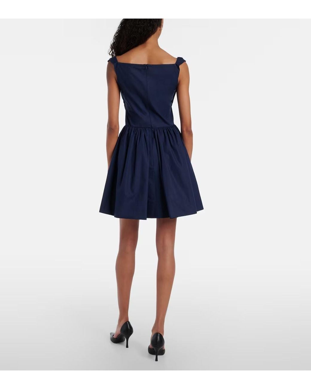 Vivienne Westwood Blue Sunday Cotton Minidress
