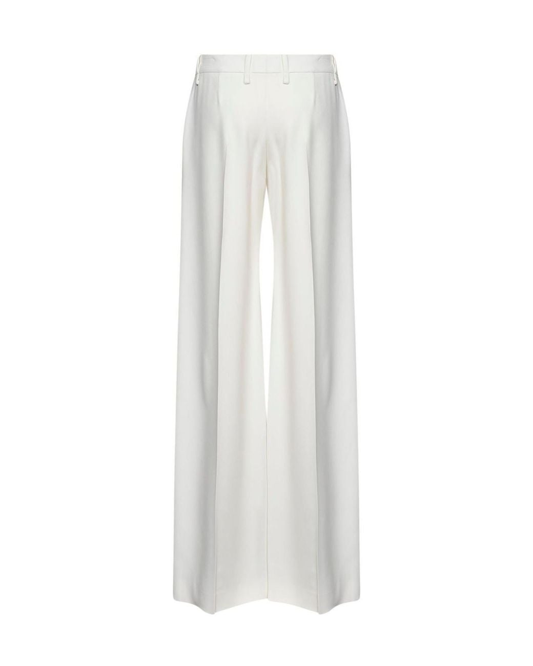 Ermanno Scervino White Interlock Bootcut Trousers