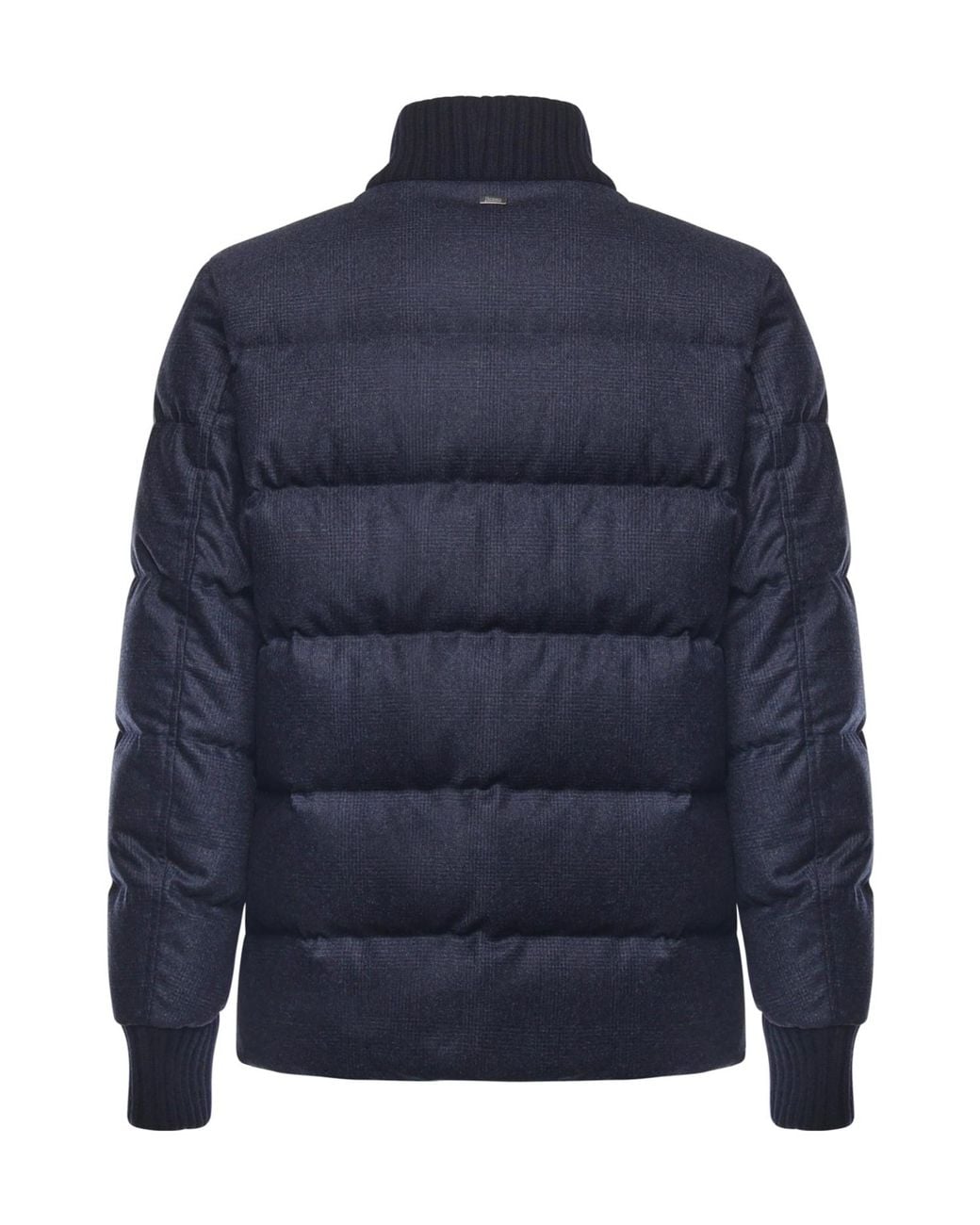 Herno Blue Bomber Jacket for men