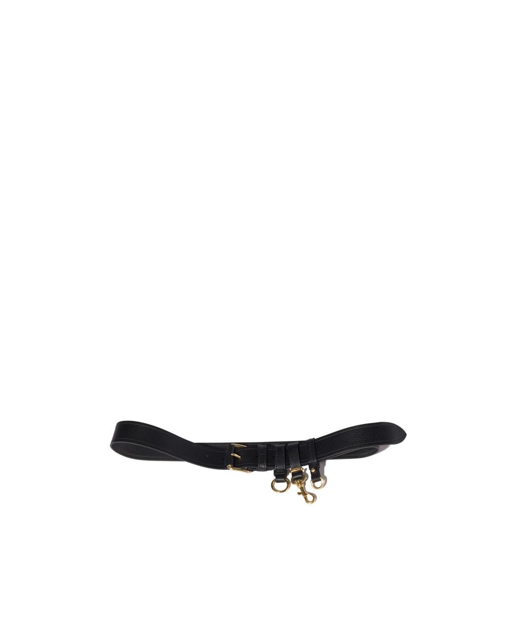Miu Miu White Logo-Detailed Belt