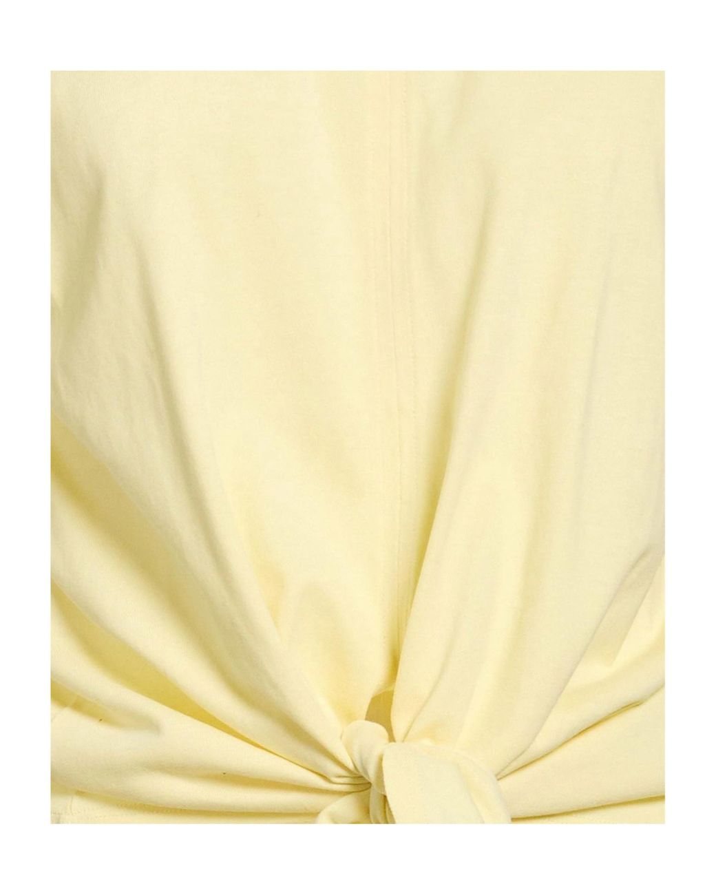 Isabel Marant Yellow Round-Neck Short-Sleeve Tee