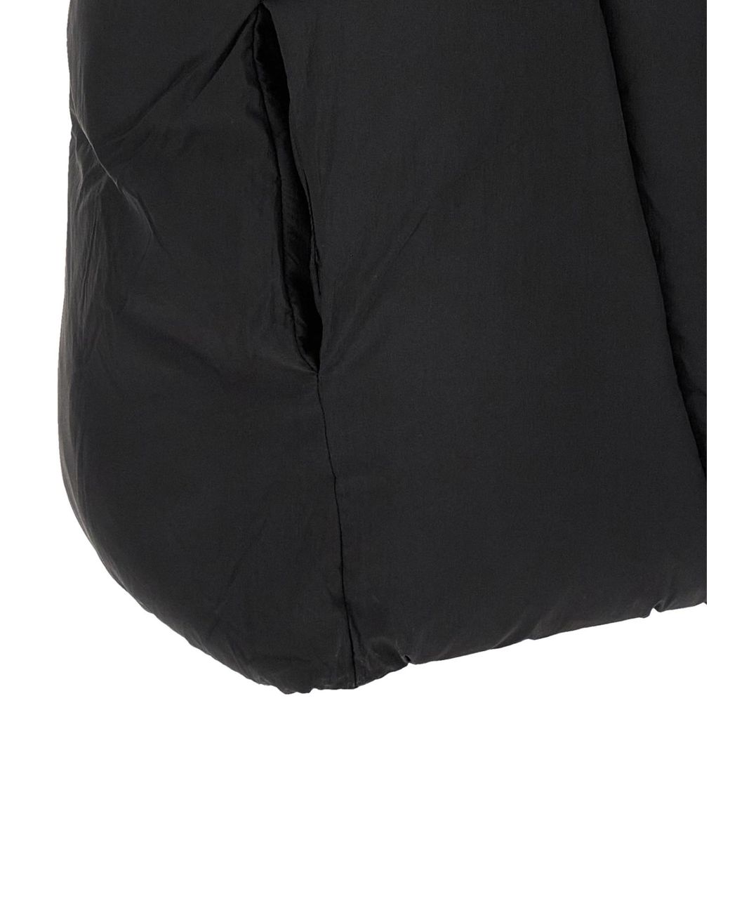 Thom Krom Black Zippered Vest for men