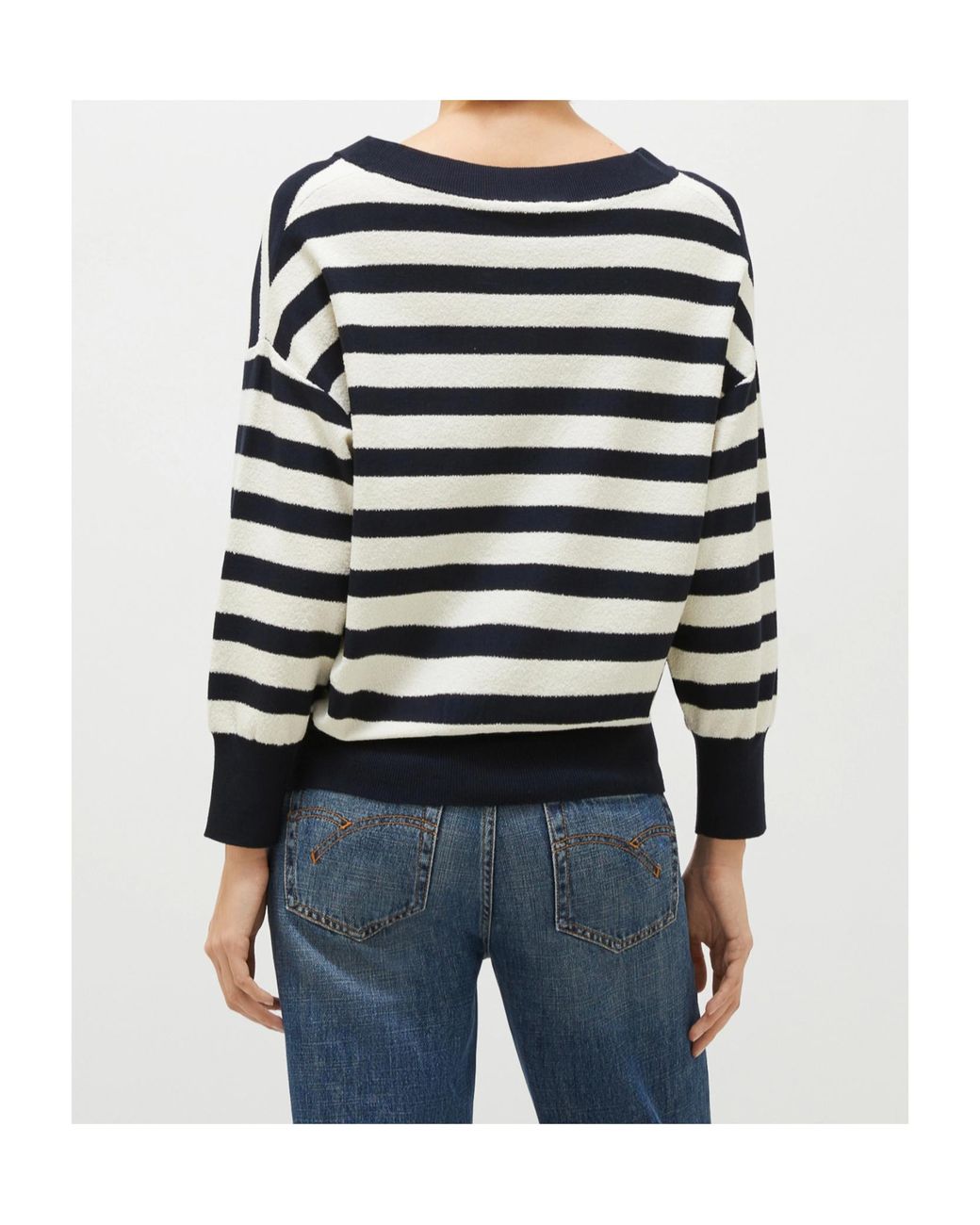 Marella Blue Striped Sweater