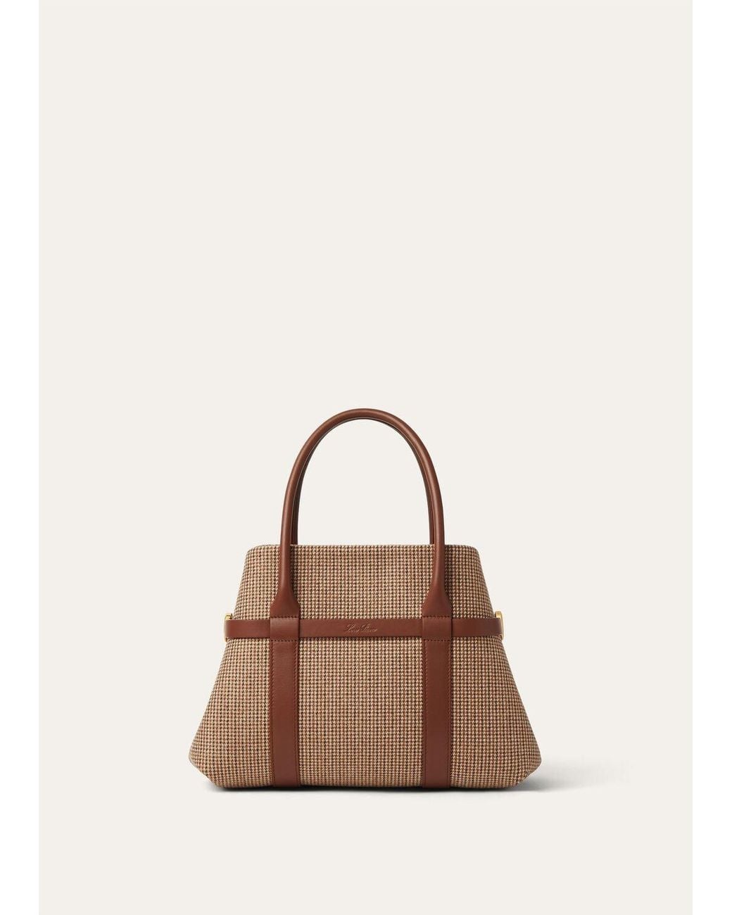 Loro Piana Brown Ghiera Handbag