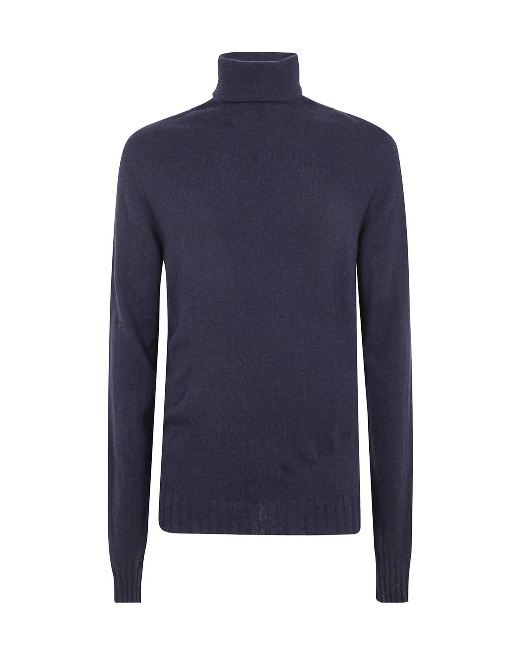 MD75 Blue Roll-Neck Knitted Top for men