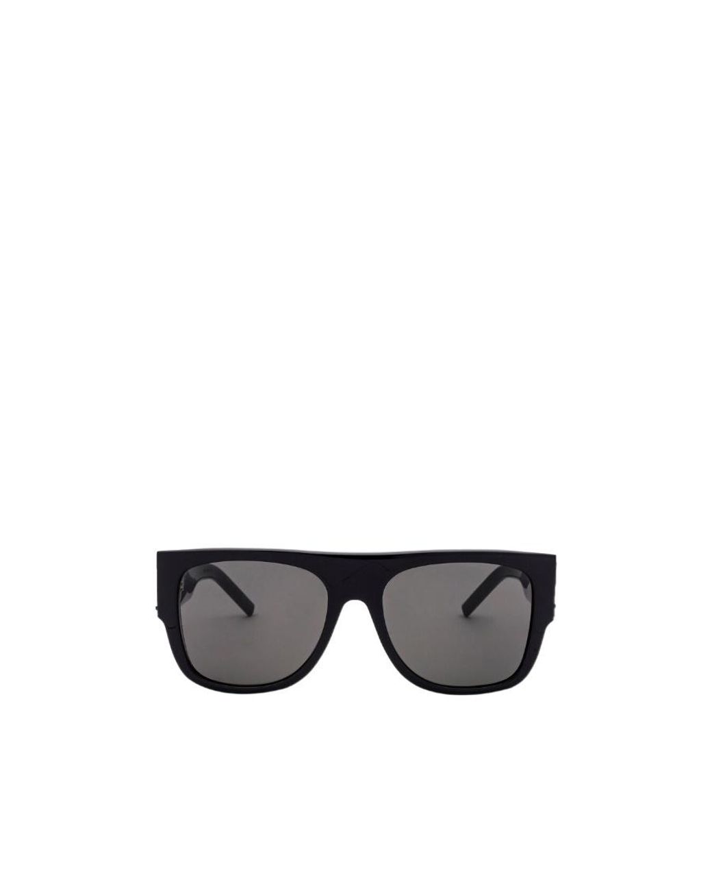 Saint Laurent Gray Logo Sunglasses for men