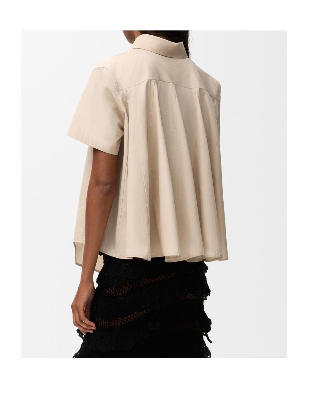 Loewe Natural Short-Sleeved Buttoned Shirt