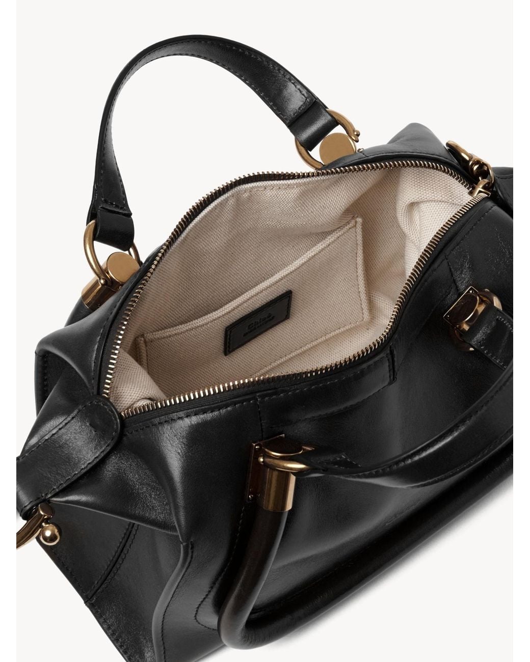 Chloé Black Chloé Paraty 24 Small Shoulder Bag