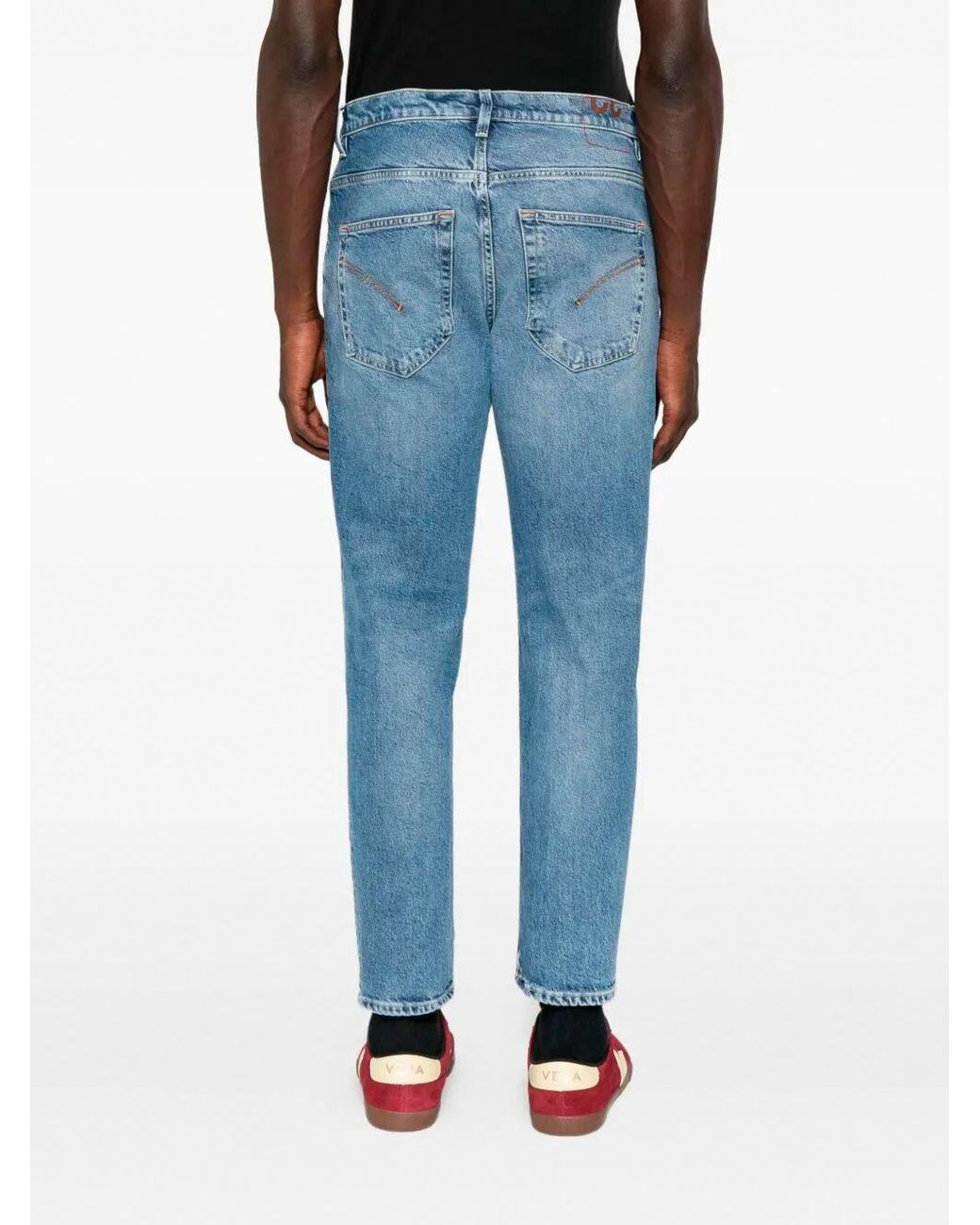 Dondup Blue Brighton 5-Pocket Jeans for men