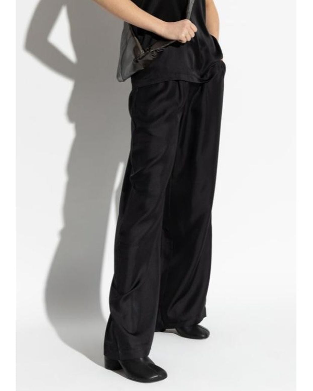 Lisa Yang Black Relaxed Fit Lounge Pants