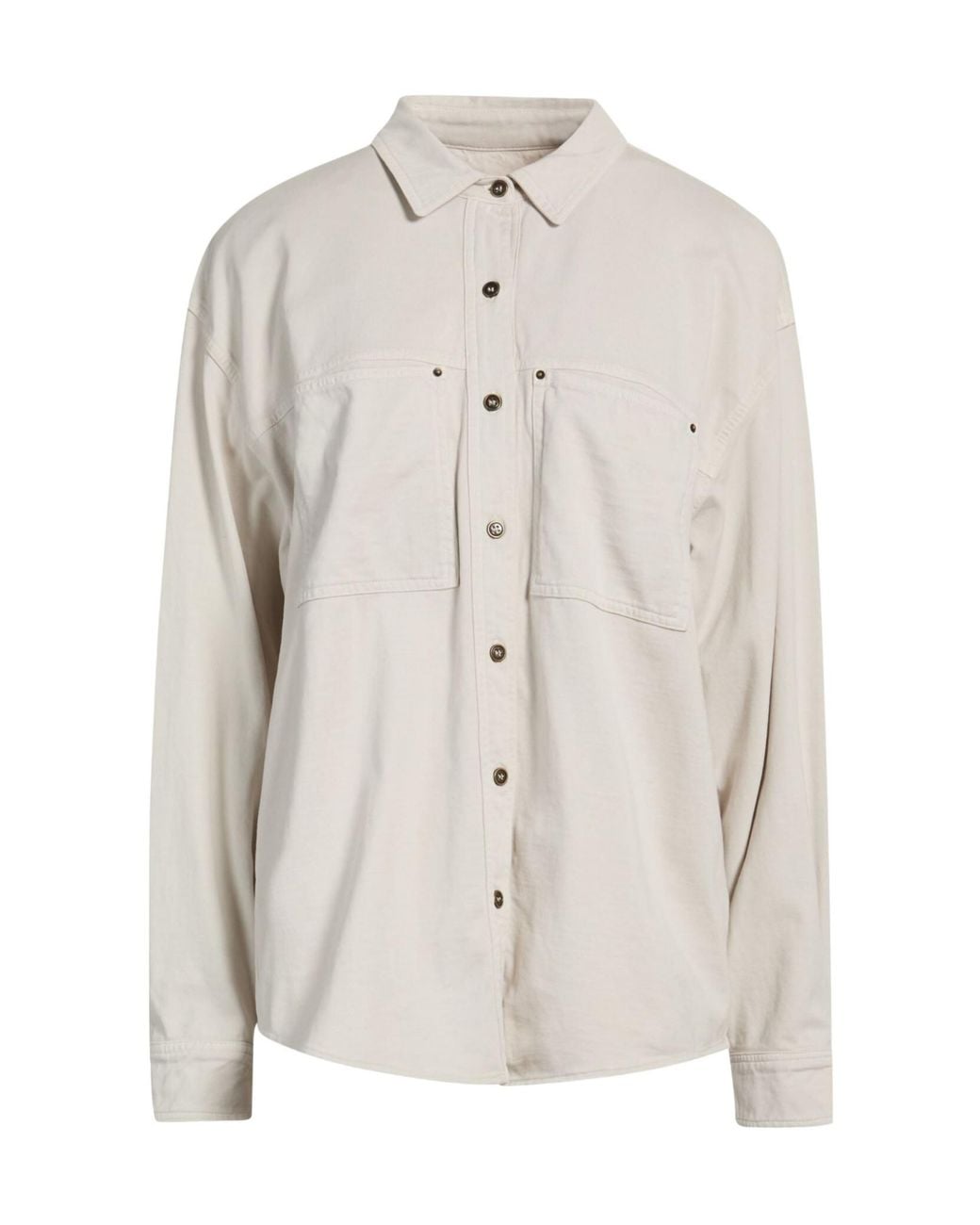Isabel Marant White Solid Colour Shirts