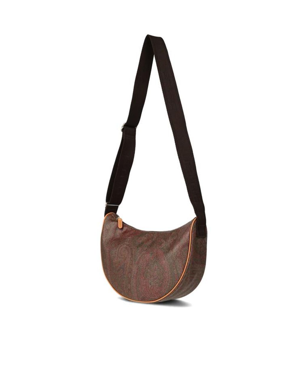 Etro Brown Patterned Shoulder Bag