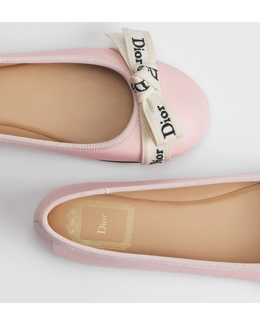 Dior Pink J'A Ballet Flat