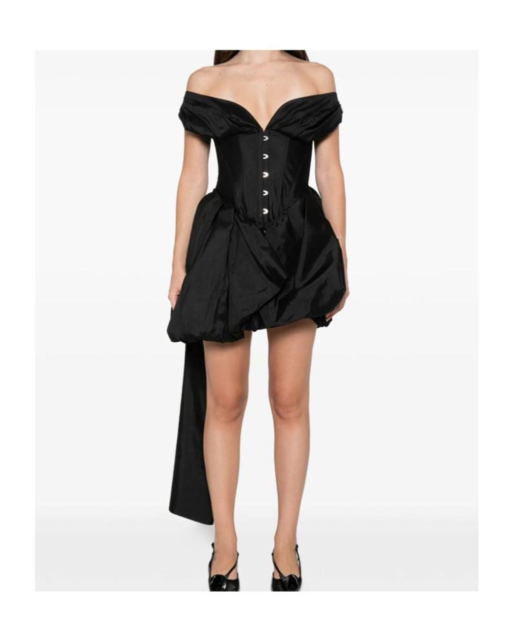 Staud Black Sleeveless Dress