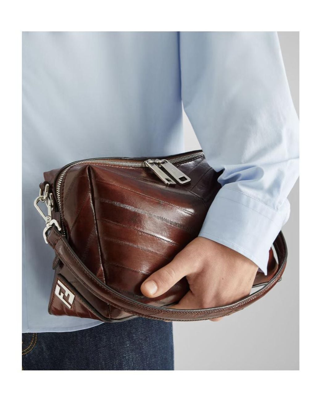 Fendi Brown Lui Medium for men