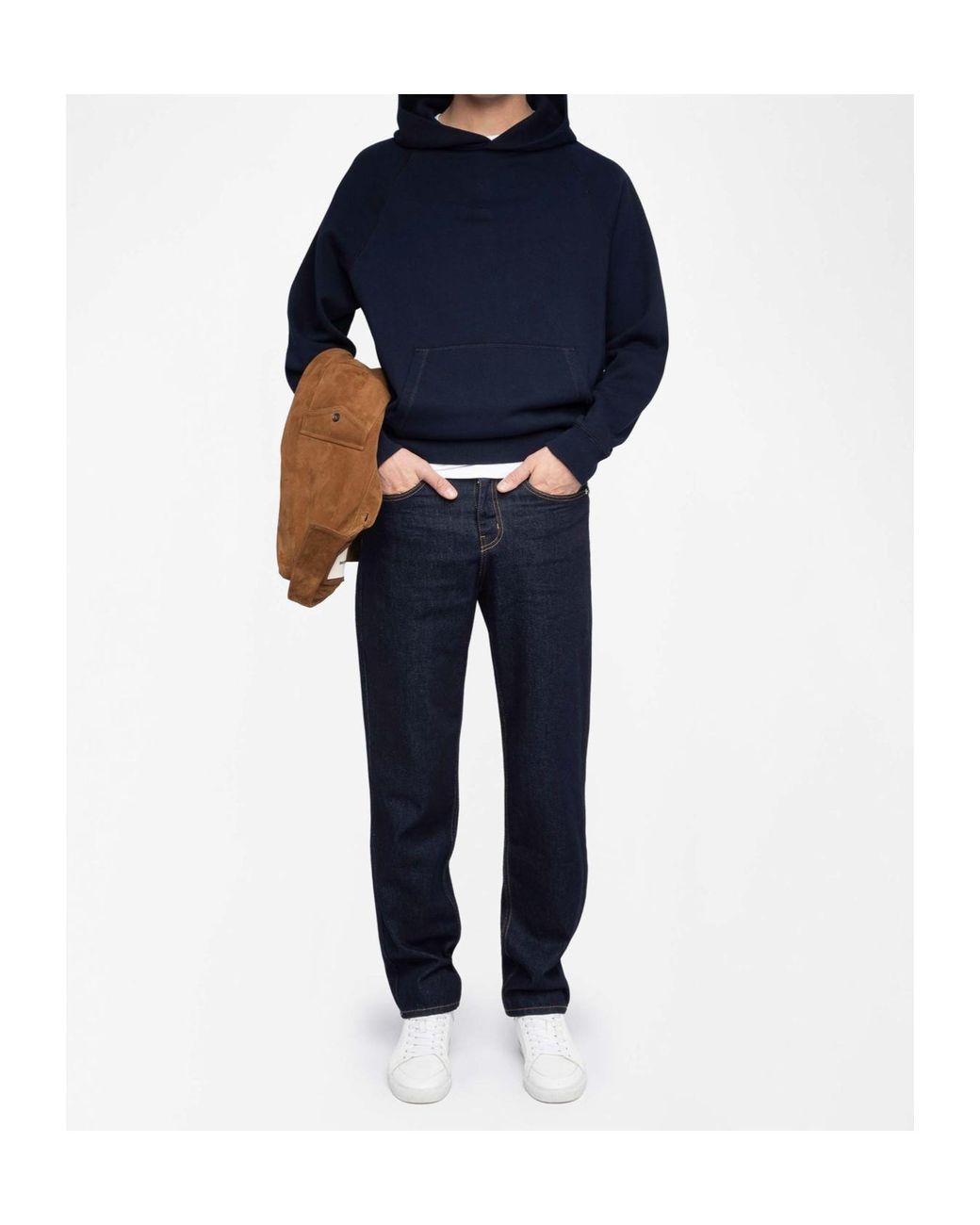 Zadig & Voltaire Blue Georgio Hoodie for men
