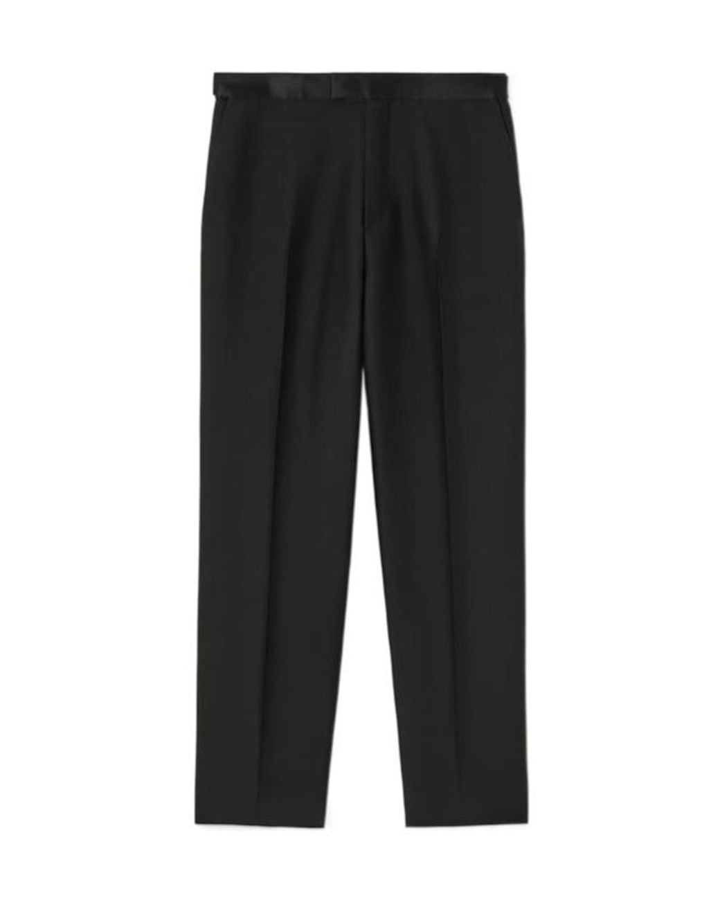 Loro Piana Black Jacey Trousers for men