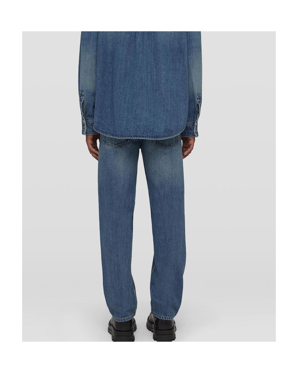 Jil Sander Blue Regular Denim Jeans for men
