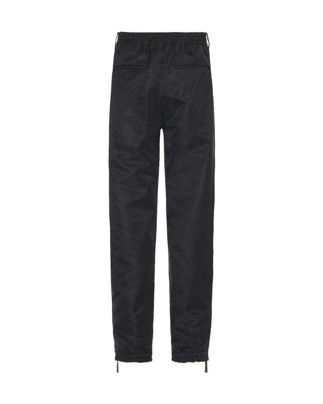 Burberry Black Zip-Details Trousers for men