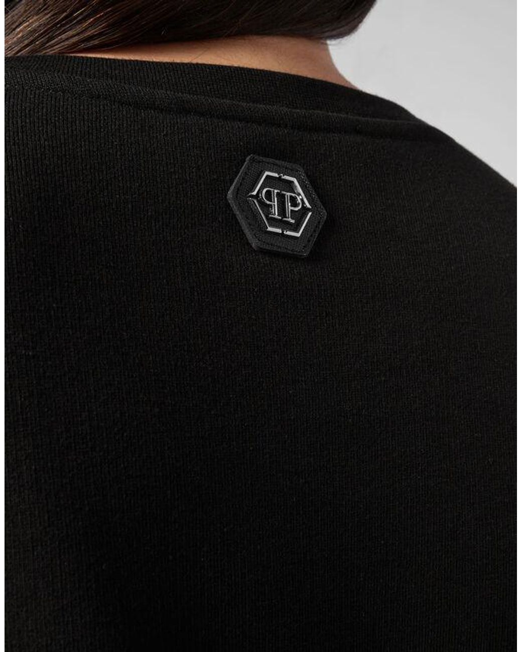 Philipp Plein Black Crew Neck Sweatshirt