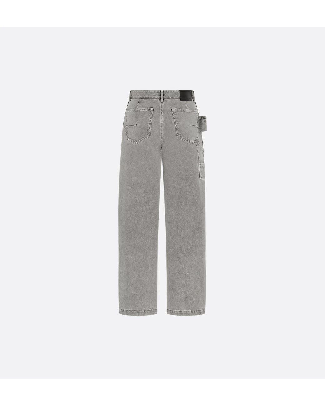 Dior Homme Cannage Carpenter Jeans in Gray for Men | Lyst