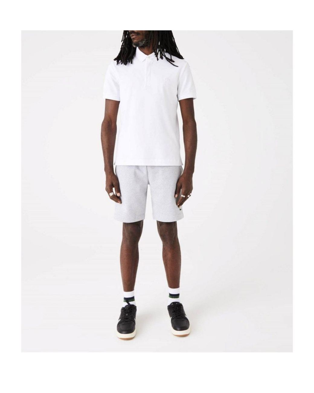 Lacoste Gray Casual Shorts for men