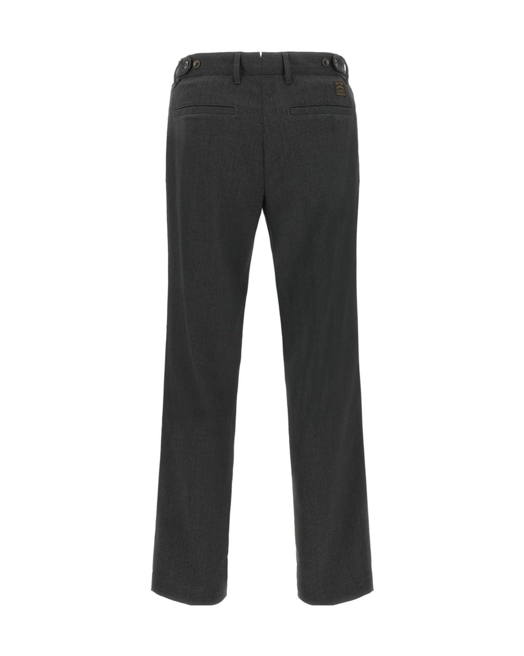 Incotex Black Pleated Pants