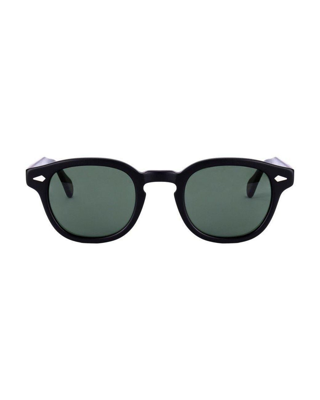 Moscot Black Lemtosh Square Frame Sunglasses
