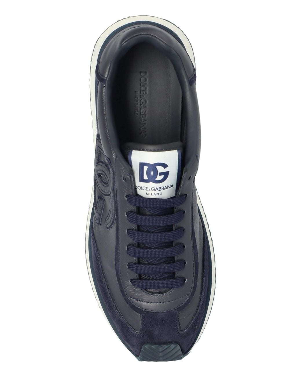 Dolce & Gabbana Black Sports Shoes With Logo for men