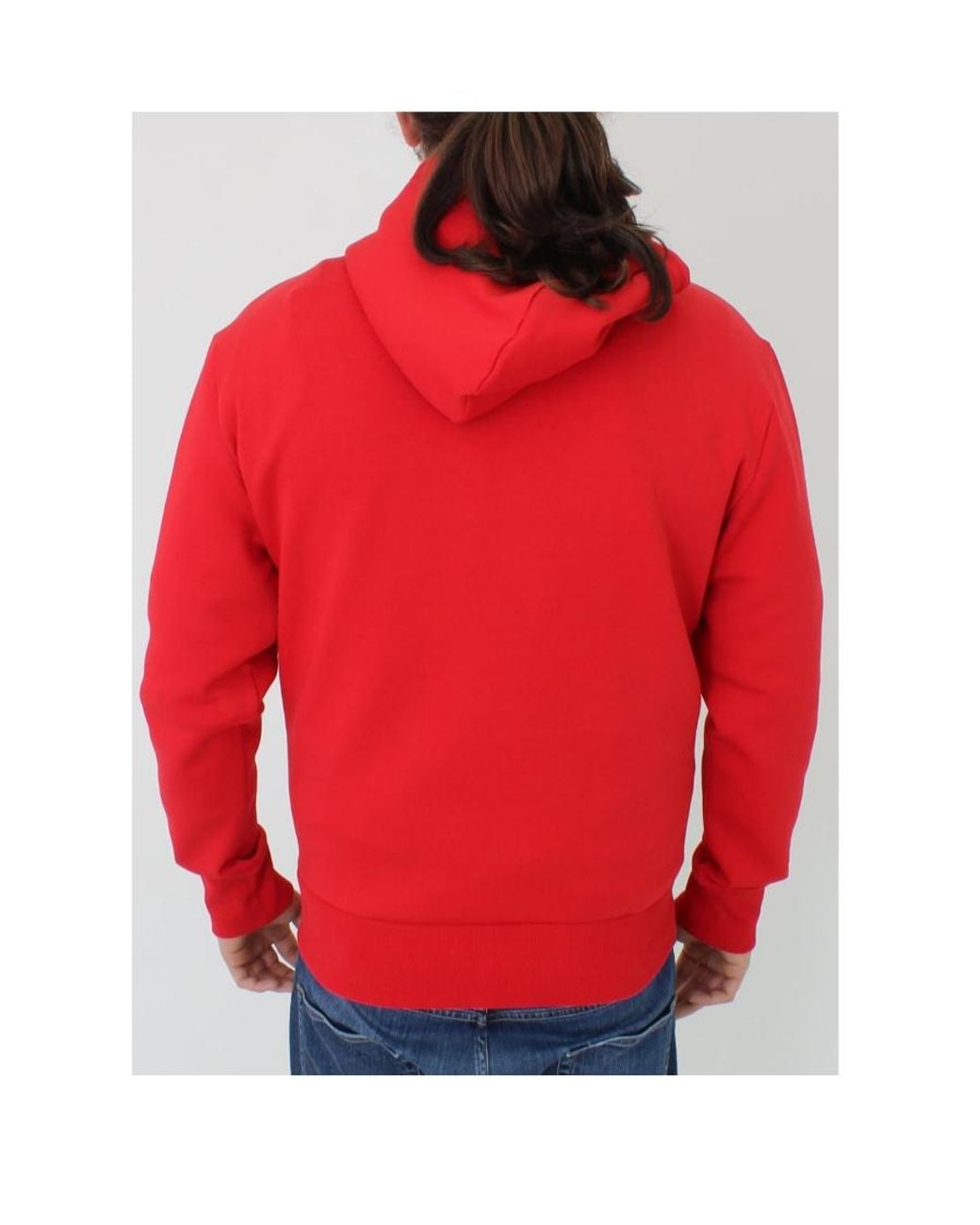 Boss Red Logo Hooded Sweater for men