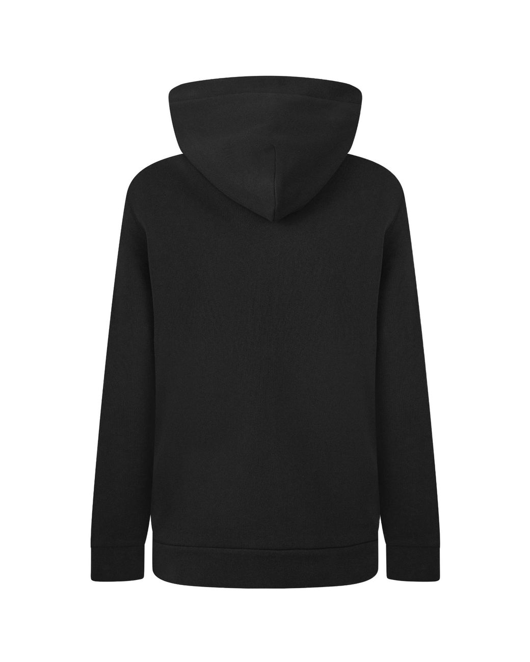 Moncler Black Zip-Up Hooded Sweatshirt for men