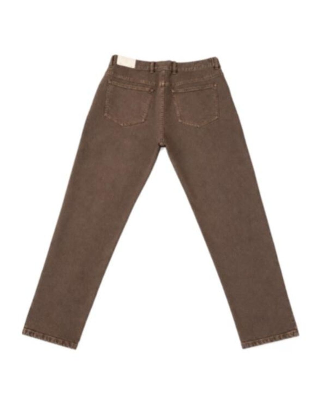 Eleventy Brown Straight-Leg Casual Trousers for men