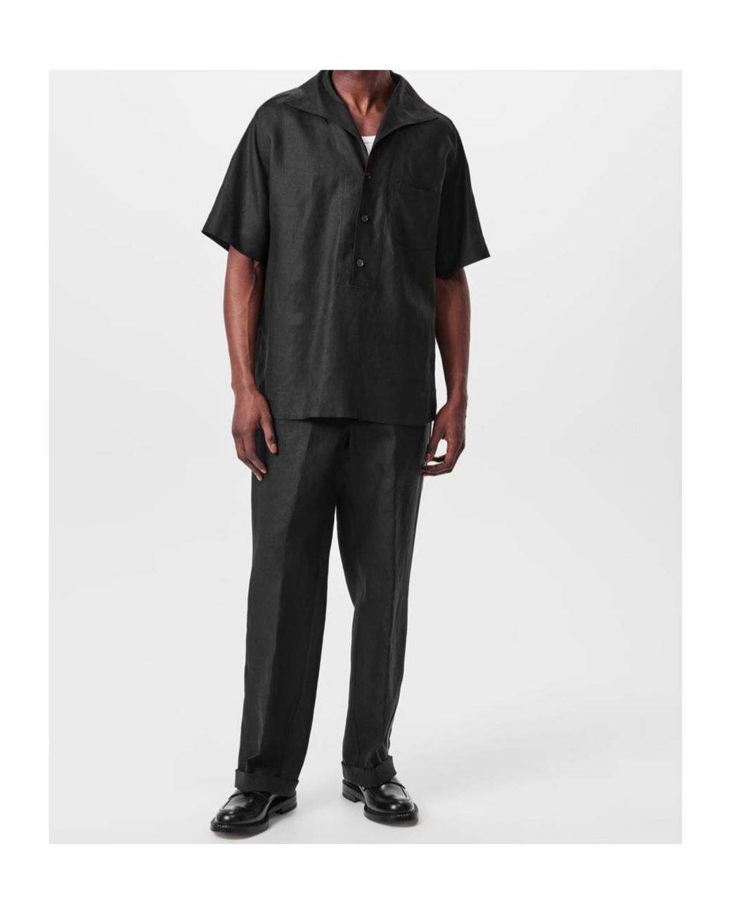 Dolce & Gabbana Black Dg Cllr Shirt Sn52 for men