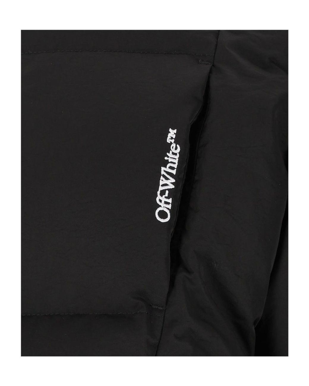 Off-White c/o Virgil Abloh Black Bookish Racing Down Jacket for men