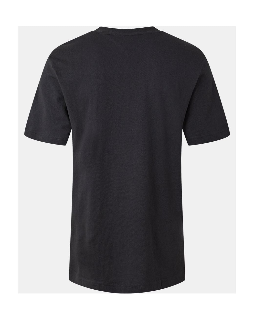 Tommy Hilfiger Black Logo Short Sleeve T-Shirt for men