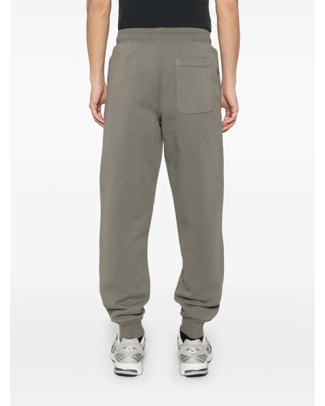 AMI Gray Ami Ami De Coeur Drawstring Track Pants for men