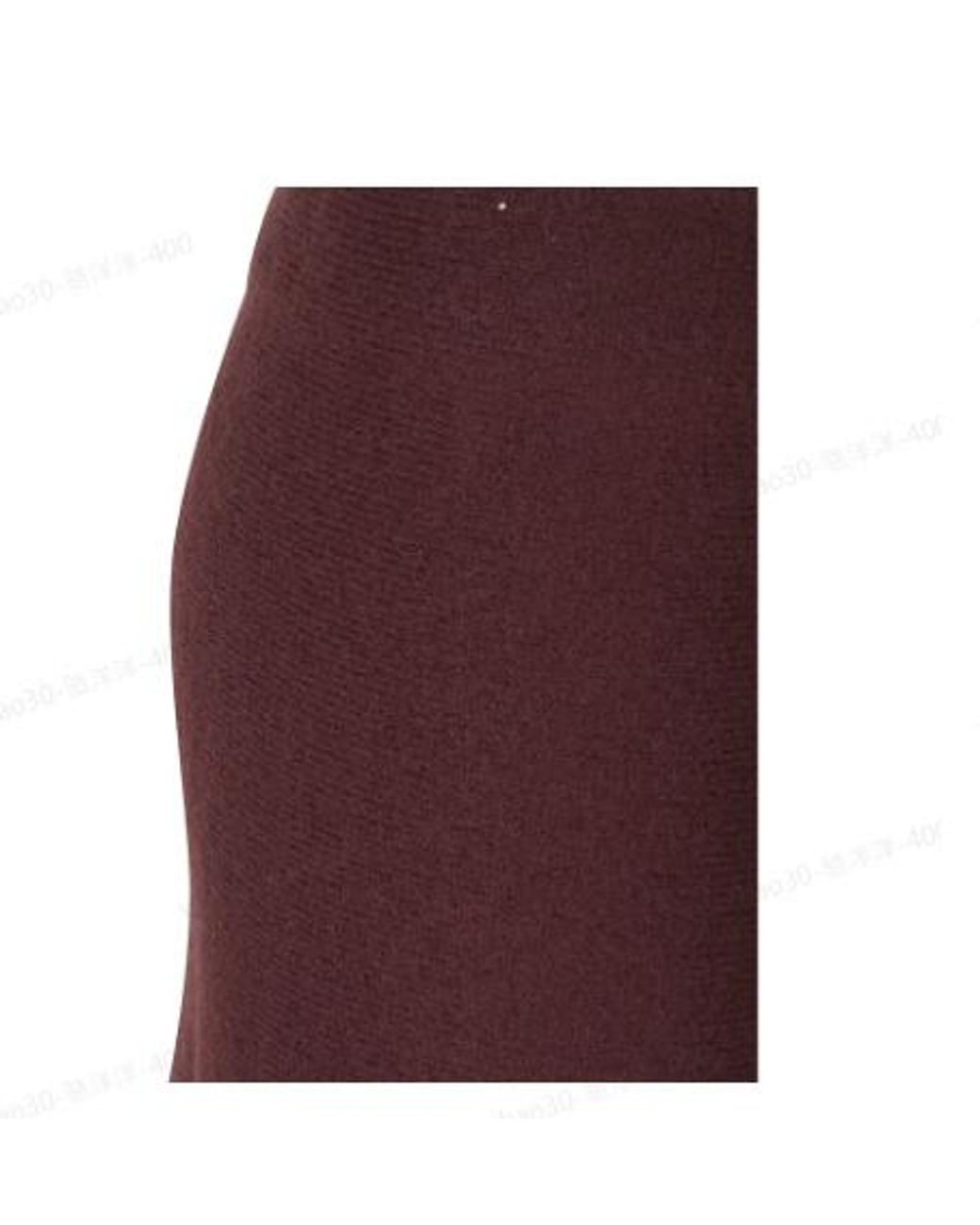 Jil Sander Purple Back-Zip Midi Skirt