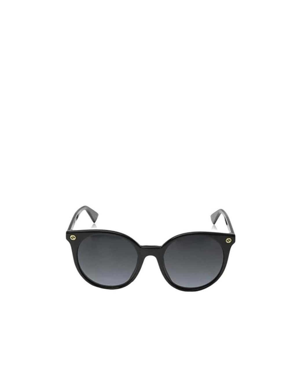 Gucci White Eyewear Round Frame Sunglasses
