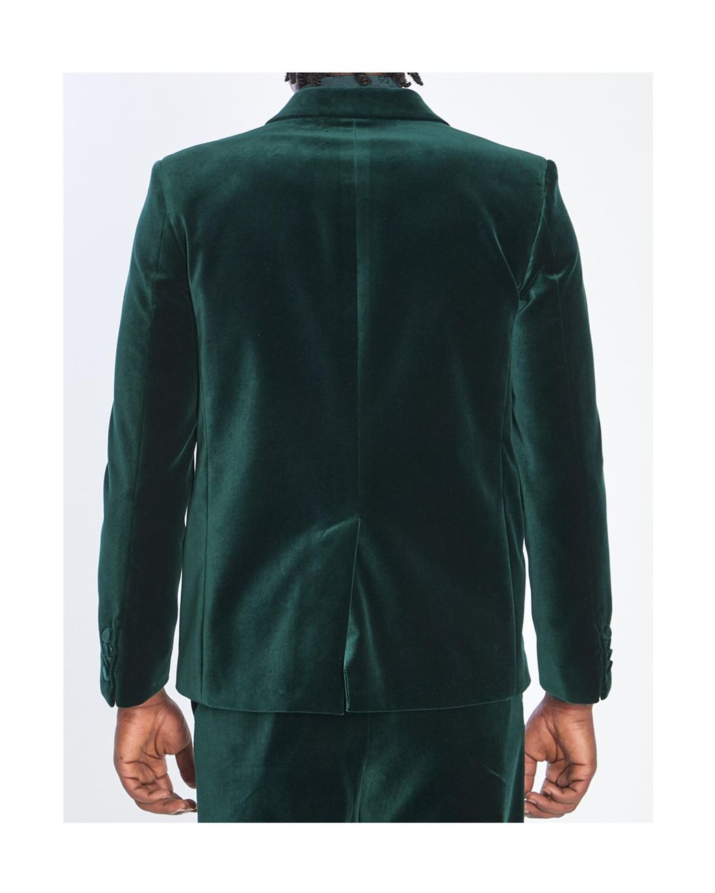 Gucci Green Stretch Velvet Jacket for men