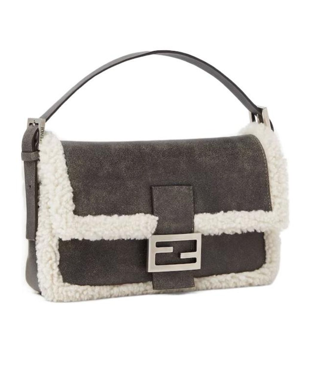 Fendi White Baguette 26424