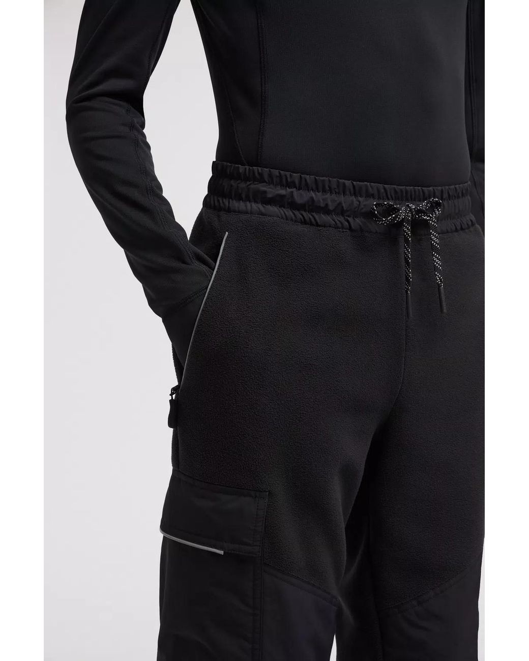 Moncler Black Grenoble Apres Ski Pants for men
