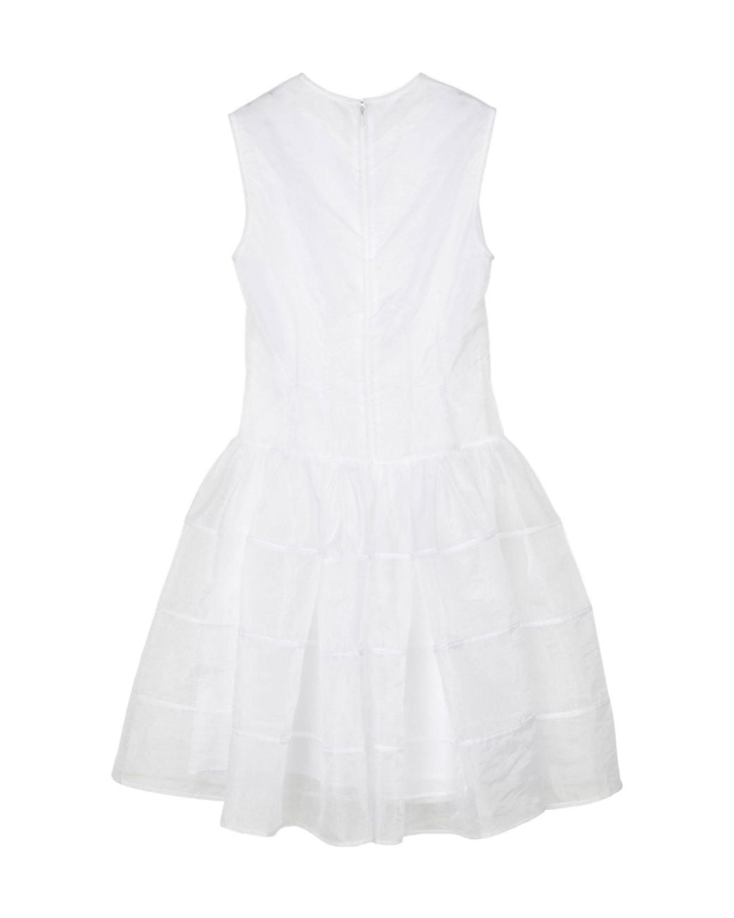 CECILIE BAHNSEN White Abigail Dress