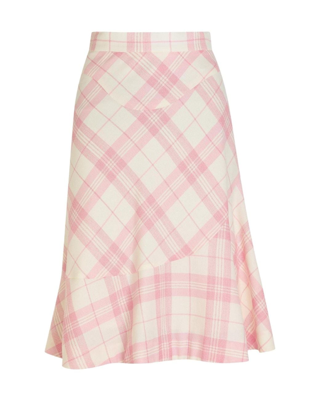 Vivienne Westwood Pink High-Waist A-Line Skirt