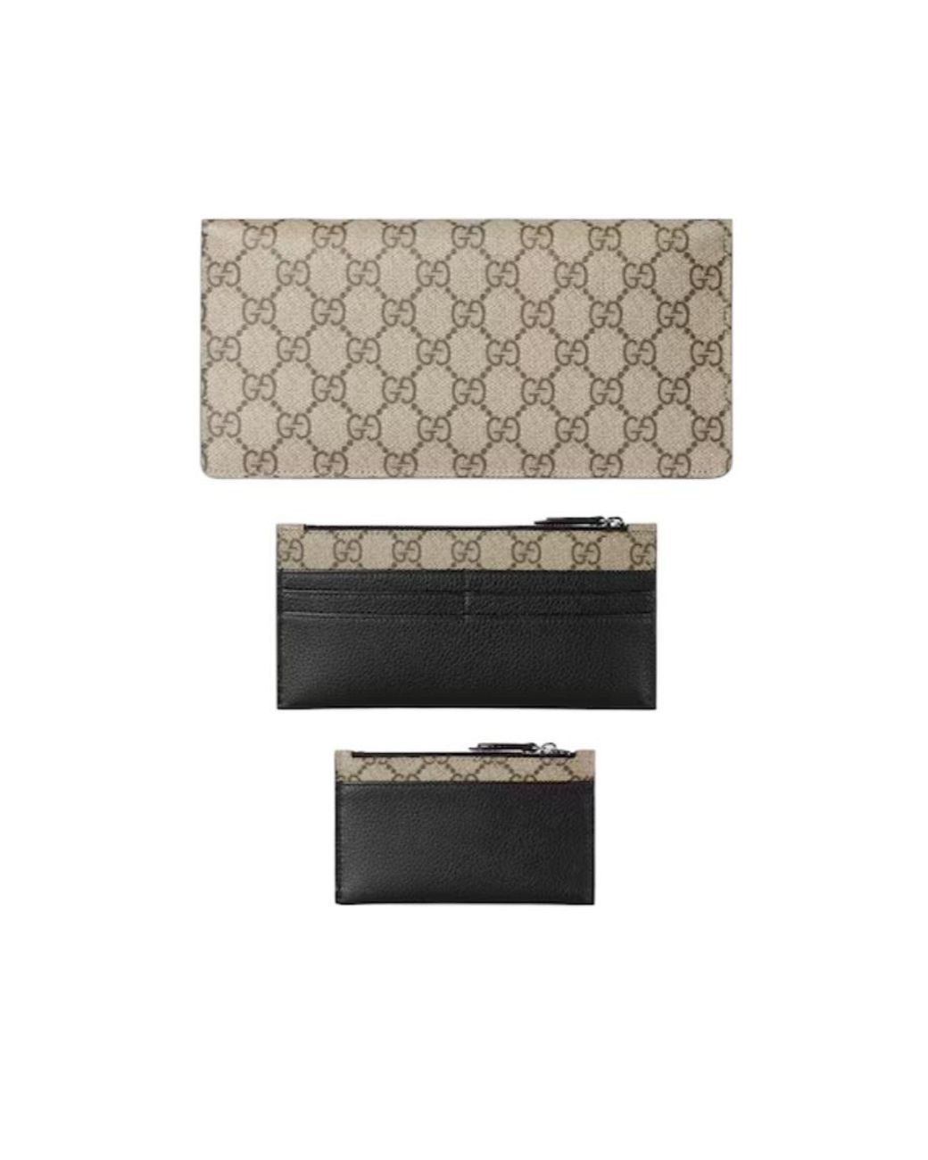 Gucci White Gg Marmont Wallet