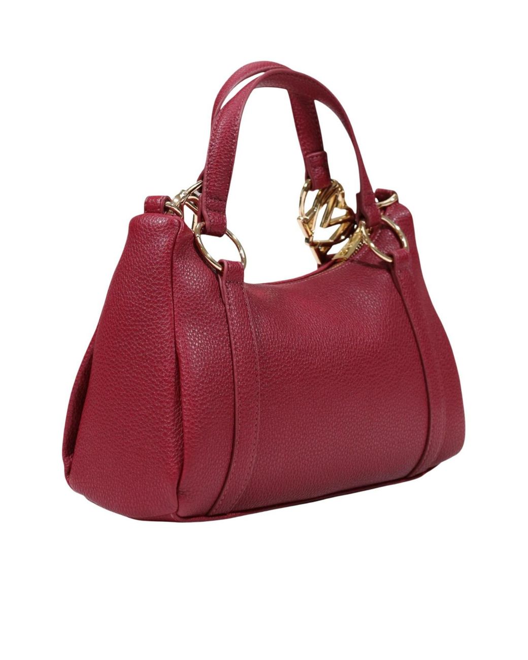 Moschino Red Dual-Handle Shoulder Bag