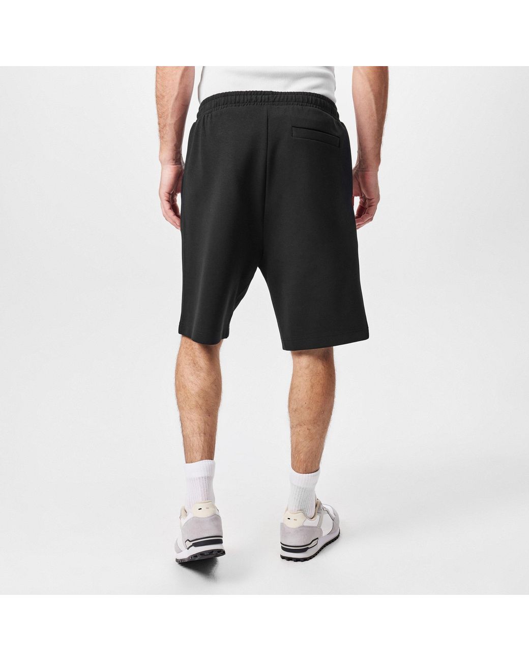Boss Black Solid Color Shorts for men