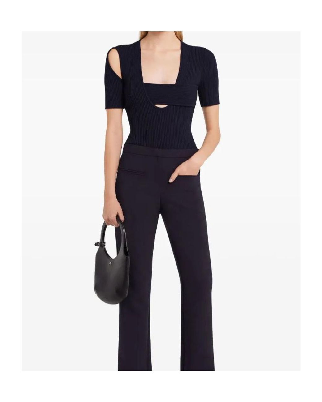 Courreges Blue Infinity Top