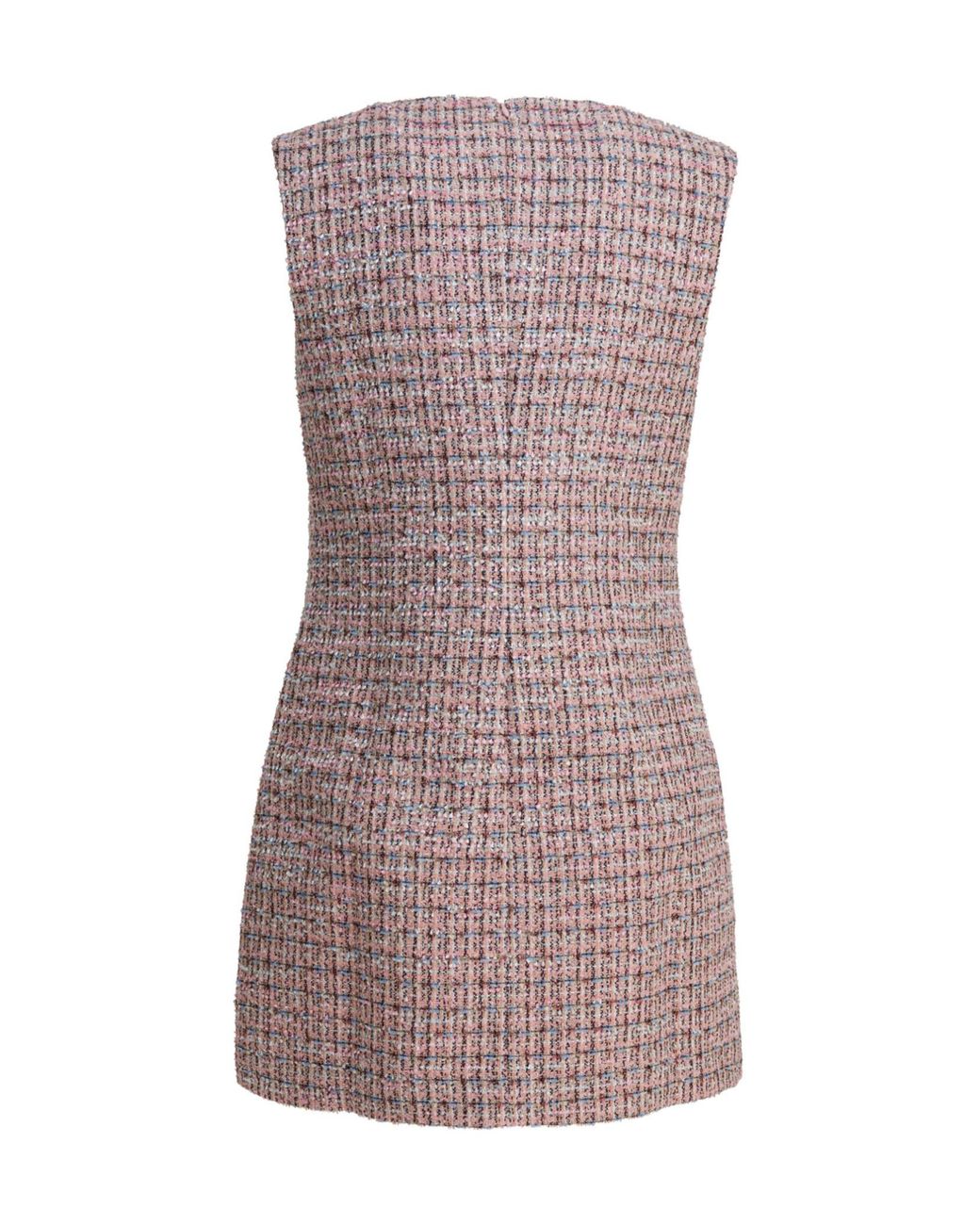 Self-Portrait Brown Sleeveless Dress